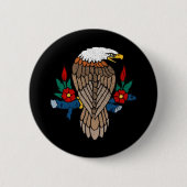 Eagle Art Ronde Button 5,7 Cm (Voorkant)
