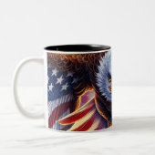 Eagle Art Tweekleurige Koffiemok (Links)