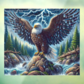 Eagle Art Window Cling Raamsticker (Vel 3)