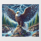 Eagle Art Window Cling Raamsticker (Vel)