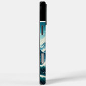 Eagle Atop Ship at Sea Case-Mate iPhone Case (Achterkant / Rechts)