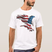 Eagle attack t-shirt (Voorkant)