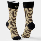 Eagle Attacking Pattern Socks Sokken (Gebogen)