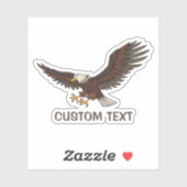 Eagle Attacking Sticker (Vel)