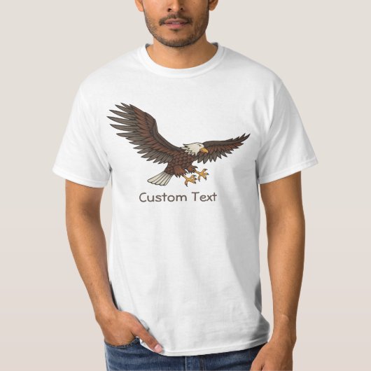 Eagle Attacking T-shirt (Voorkant)