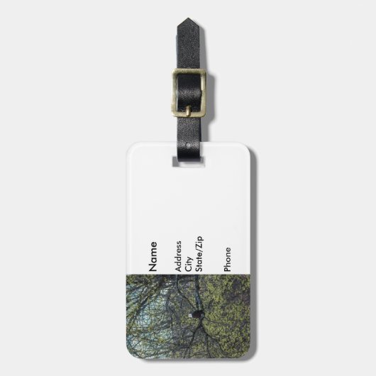 Eagle Awareness Bagagelabel (Voorkant verticaal)