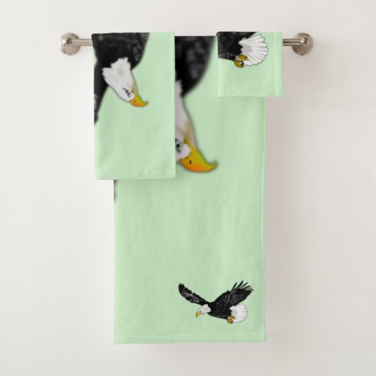 Eagle badhanddoek set - kies kleuren bad handdoek (Insitu)