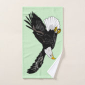 Eagle badhanddoek set - kies kleuren bad handdoek (Handdoek)