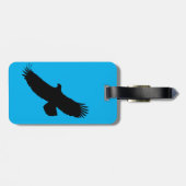 Eagle Bagagelabel - Aangepaste kleuren (Achterkant horizontaal)
