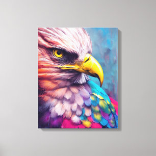 Eagle Bald Eagle Animal Discovery Adventure Natuur Canvas Afdruk