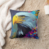 Eagle Bald Eagle Animal Discovery Adventure Natuur Kussen (Deken)