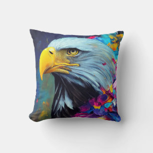 Eagle Bald Eagle Animal Discovery Adventure Natuur Kussen