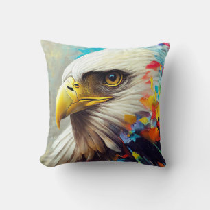 Eagle Bald Eagle Animal Discovery Adventure Natuur Kussen