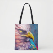 Eagle Bald Eagle Animal Discovery Adventure Natuur Tote Bag (Voorkant)
