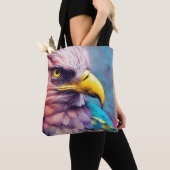 Eagle Bald Eagle Animal Discovery Adventure Natuur Tote Bag (Dichtbij)