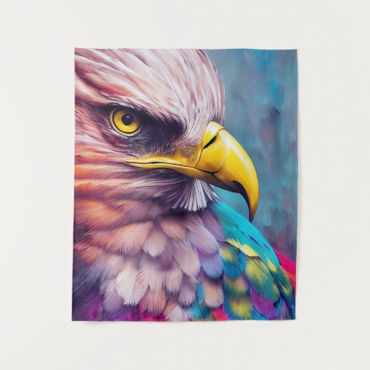 Eagle Bald Eagle Animal Discovery Adventure Natuur Wandkleed (Voorkant)