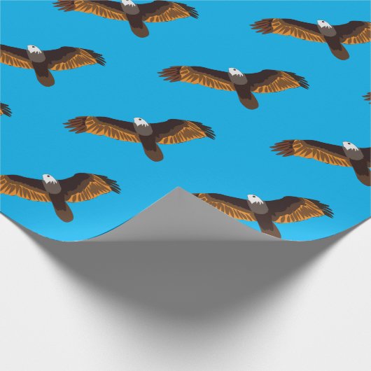 Eagle Bald Eagle Cadeaupapier (Hoek)