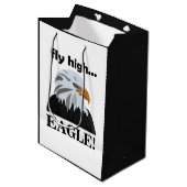 Eagle Bald Eagle Fly High Eagle Medium Cadeauzakje (Voorkant Gekanteld)