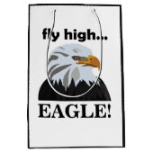 Eagle Bald Eagle Fly High Eagle Medium Cadeauzakje (Voorkant)