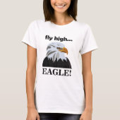 Eagle Bald Eagle Fly High Eagle T-shirt (Voorkant)