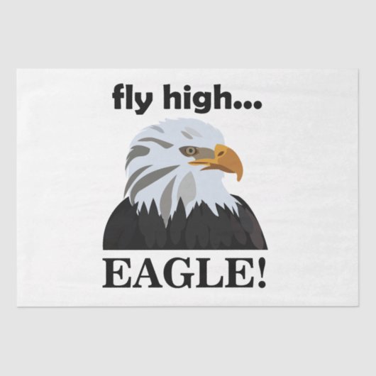 Eagle Bald Eagle Fly High Eagle Tissuepapier (Voorkant)