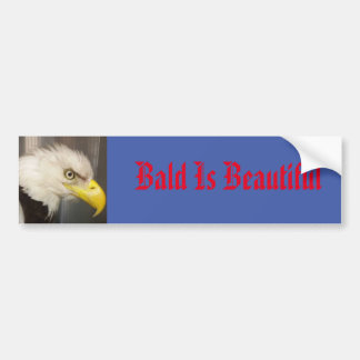 Eagle bald is mooie bumpersticker