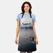 Eagle Bass Gevist bij zonsondergang Schort (Gedragen)