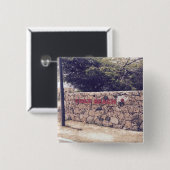 Eagle Beach - 2-inch Square Button (Voorkant /achterkant)