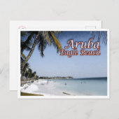 Eagle Beach - Aruba - Briefkaart (Voorkant / Achterkant)