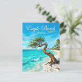 Eagle Beach Aruba Briefkaart (Staand voorkant)