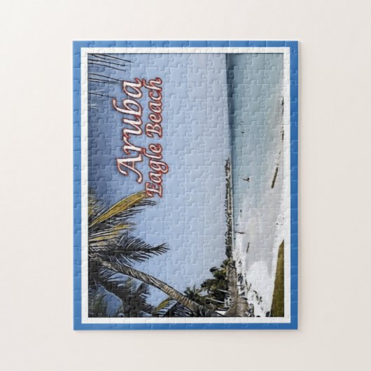 Eagle Beach - Aruba - Legpuzzel (Verticaal)