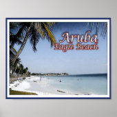 Eagle Beach - Aruba - Poster (Voorkant)