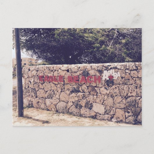 Eagle Beach - Briefkaart (Voorkant)