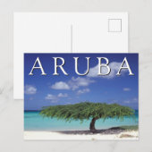 Eagle Beach | Caraïben, Aruba Briefkaart (Voorkant / Achterkant)