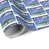 Eagle Beach | Caraïben, Aruba Cadeaupapier (Rol Hoek)