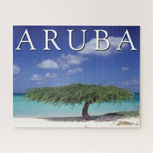 Eagle Beach | Caraïben, Aruba Legpuzzel (Horizontaal)