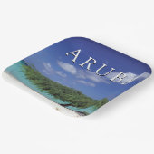Eagle Beach | Caraïben, Aruba Papieren Bordje (Gebogen)