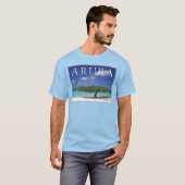 Eagle Beach | Caraïben, Aruba T-shirt (Voorkant volledig)