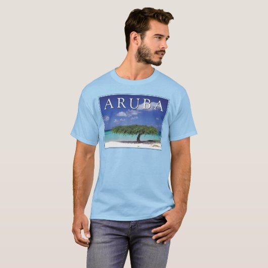 Eagle Beach | Caraïben, Aruba T-shirt (Voorkant volledig)