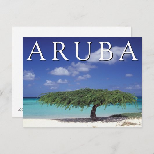 Eagle Beach | Caribisch gebied, Aruba Briefkaart (Voorkant / Achterkant)
