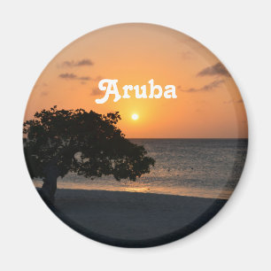 Eagle Beach Sunset Magneet