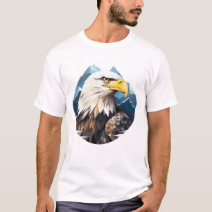 Eagle Bird Animal World Wildlife Beauty Ontdekking T-shirt