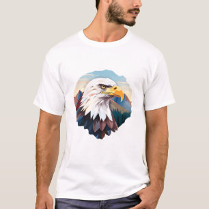 Eagle Bird Animal World Wildlife Beauty Ontdekking T-shirt
