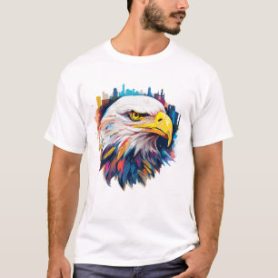 Eagle Bird Animal World Wildlife Beauty Ontdekking T-shirt