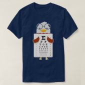 Eagle Bird Eye Grafiek Snellen Grafiek T-shirt (Design voorkant)