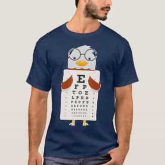 Eagle Bird Eye Grafiek Snellen Grafiek T-shirt