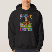Eagle Bird Happy Paaster Bunny Eagle Easter Sunda Hoodie (Voorkant)