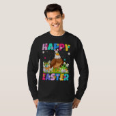 Eagle Bird Happy Paaster Bunny Eagle Easter Sunda T-shirt (Voorkant volledig)