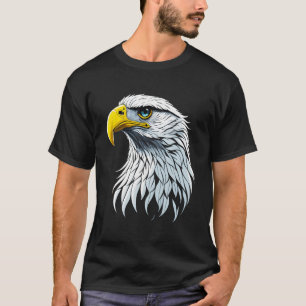 Eagle Bird Hawk Vogel Motief Dier T-shirt