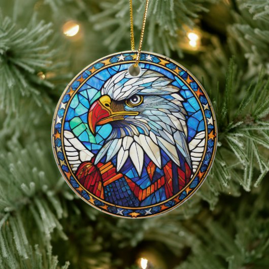 Eagle Bird Keramisch Decoratief Ornament (Boom)